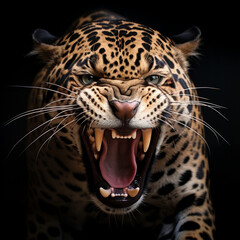 portrait of a leopard