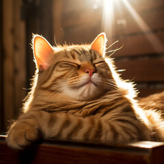 portrait of a cat