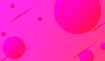Pink gradient Abstract background design with colorful shape for banner template presentation and promotion