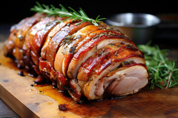Roasted Porchetta with Rosemary