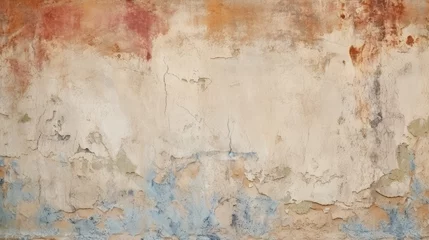 Zelfklevend Fotobehang Verweerde muur Old Wall Texture Abstract Background