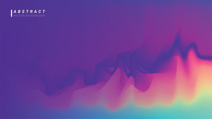 Abstract vector background bg gradient mesh purple pink blue orange bright colors