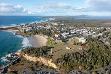 The town of Yamba on the NSW north coast ,Australia.