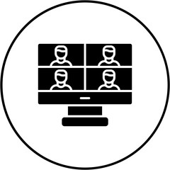 Online Meeting Icon