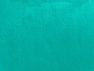 Teal, Sea-foam green blank plaster wall texture background in Mexico