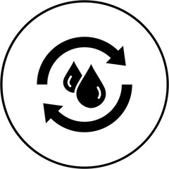 Reuse Water Icon