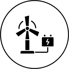 Eolic Energy Icon
