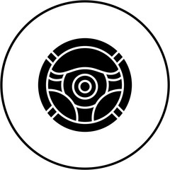 Steering Wheel Icon