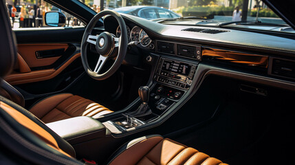interior of a car
