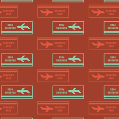 Digital png illustration of red and blue pattern on transparent background