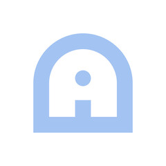 Monogram design vector logo. Monogram initial letter mark A logo design. Monogram design vector logo. Monogram initial letter mark A logo design simple A monogram