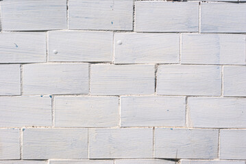 Brickwork with plaster, old, close-up
