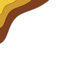 Paper Cut Organic Shapes. Can be used as a Border.