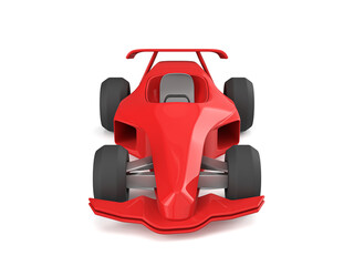 Fototapeta na wymiar Toy race car