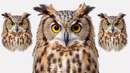 Fototapeten Portrait of a owl  © Johannes