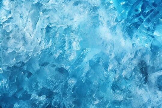 Abstract ice textures on car window in winter. Frosted Glass and Ice. A Textured Look. backgrounds and textures concept. AI Generative