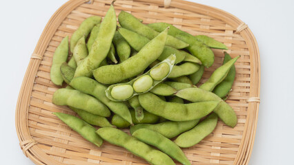 生の枝豆