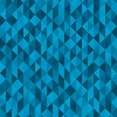 Obraz premium Abstract multicolor denim blue background. Vector polygonal design