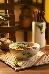 Vietnamese noodles Pho