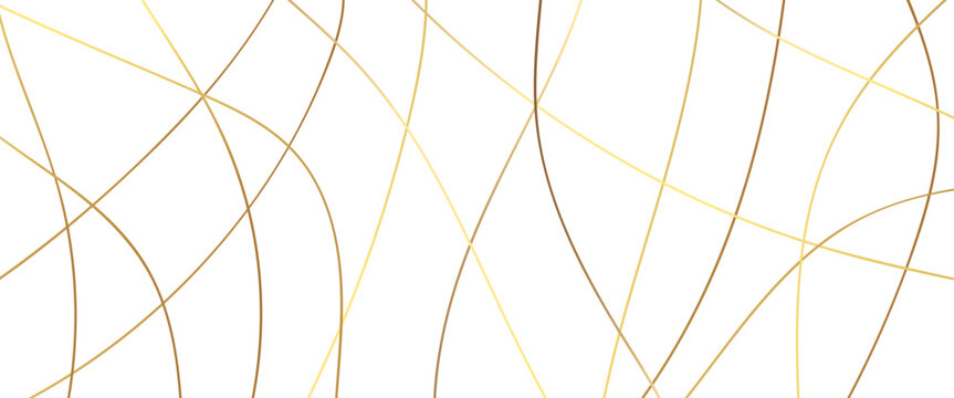 White abstract background with golden diagonal lines and shadows, luxury and elegant texture elements, modern simple vector design, elegant modern gold line background, abstract gold lines on white.