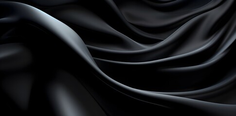 Obraz premium black satin background