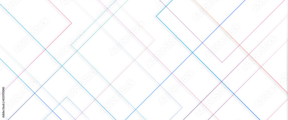 Poster modern minimal and clean white blue background with realistic line wave geometric circle shape, abst