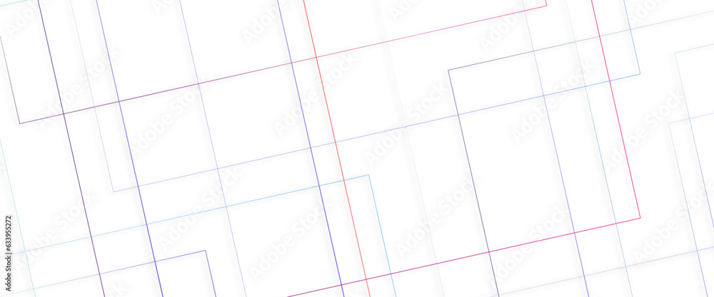 Poster modern minimal and clean white blue background with realistic line wave geometric circle shape, abst