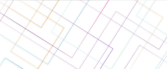 Modern minimal and clean white blue background with realistic line wave geometric circle shape, abstract white and blue colors with lines pattern texture business background.