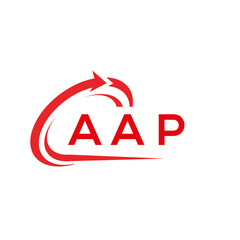 AAP letter logo design on white background. AAP creative initials letter logo concept. AAP letter design.	
