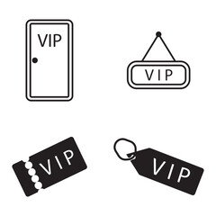Obraz premium vip icon vector