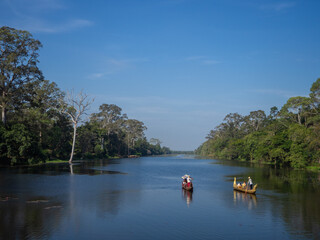 River in Angkor Wat, Cambodia