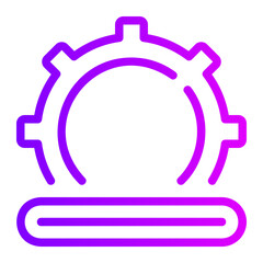 conveyor gradient icon