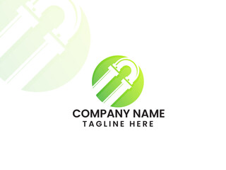 Fitting Pipe vector. Sanitary ware logo. Pipe fittings company logo design. Business. Water. Repair pipe. Finance. Creative. Unique. Premium sanitary logo