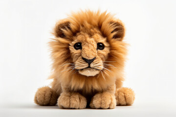 Plush toy Lion cub - Generated with AI