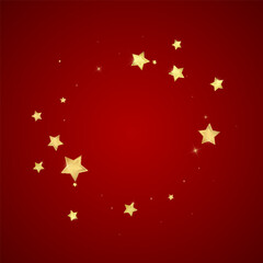 Magic stars vector overlay.  Gold stars scattered