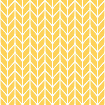 Geometric seamless pattern, geometric pattern background of wheat, rice and oat shapes