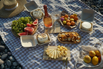 beautiful summer picnic