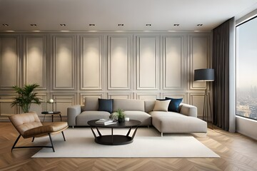 Fototapeta premium modern living room