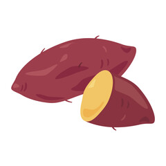 サツマイモ断面セット