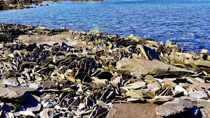 長崎県壱岐市の龍蛇浜（りゅうだはま）