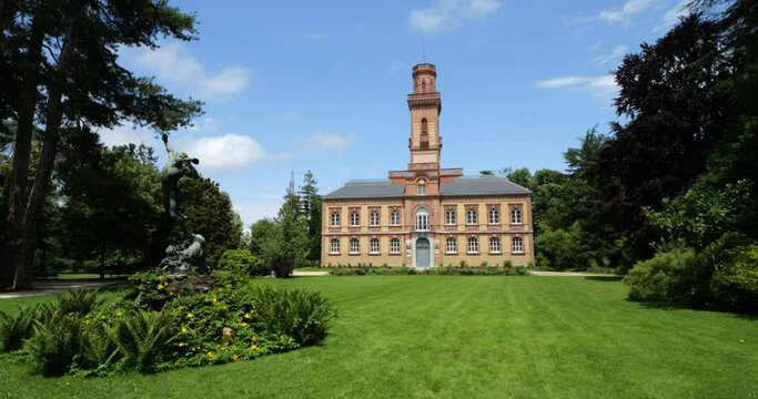 The Massey museum, Public garden, Tarbes, Hautes Pyrenees, France