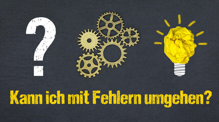 Kann ich mit Fehlern umgehen?	