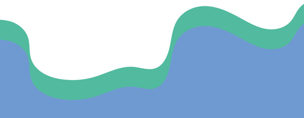 Aesthetic Wave Border