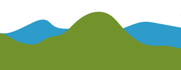 Aesthetic Wave Border