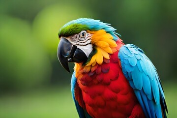 Obraz premium blue and yellow macaw