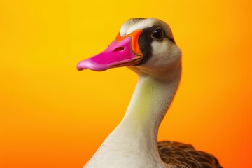 Goose colorful. Generate Ai