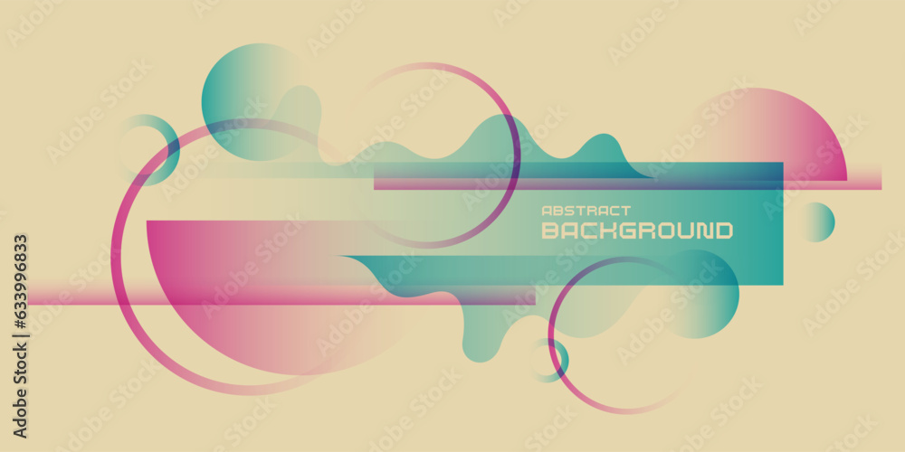 Poster abstract background with simple elements. an image with a composition of geometric elements and shap
