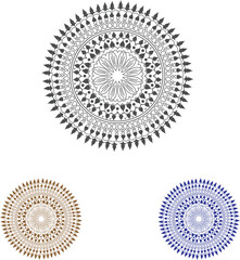 mandala indian pattern islamic ornament Design
