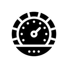 acceleration glyph icon