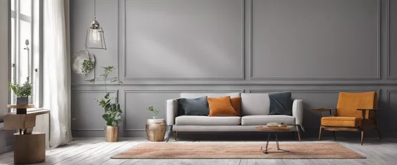 Foto op Plexiglas modern living room with sofa © Muhammad